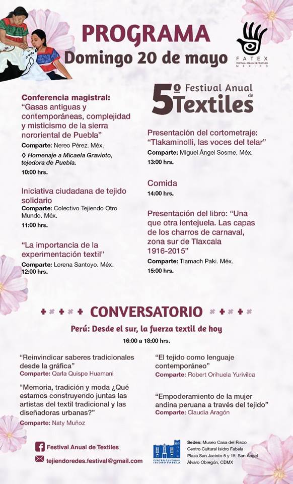 5º Festival Anual de Textiles de México