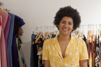 Taimyr Faye, creadora de `La Modateca´, la primera “biblioteca” para el préstamo de ropa de Zaragoza