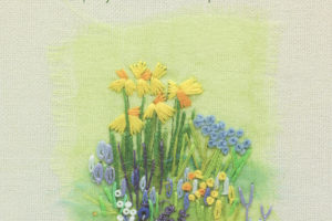 `Paisajes y flores bordados a mano´, de editorial El Drac
